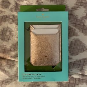 Kate Spade sticker pocket
